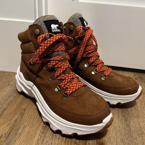 SOREL Kinetic™ Breakthru Conquest Waterproof - size 11; color: Velvet Tan/Gum